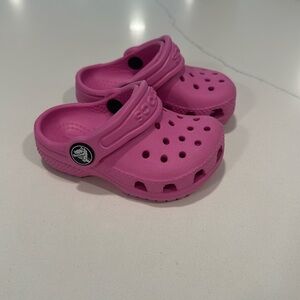 Baby Pink Crocs